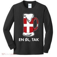 En Ol Tak Denmark Scandinavia Countries Copenhagen Danish Kids Long Sleeve Shirt thumb 0
