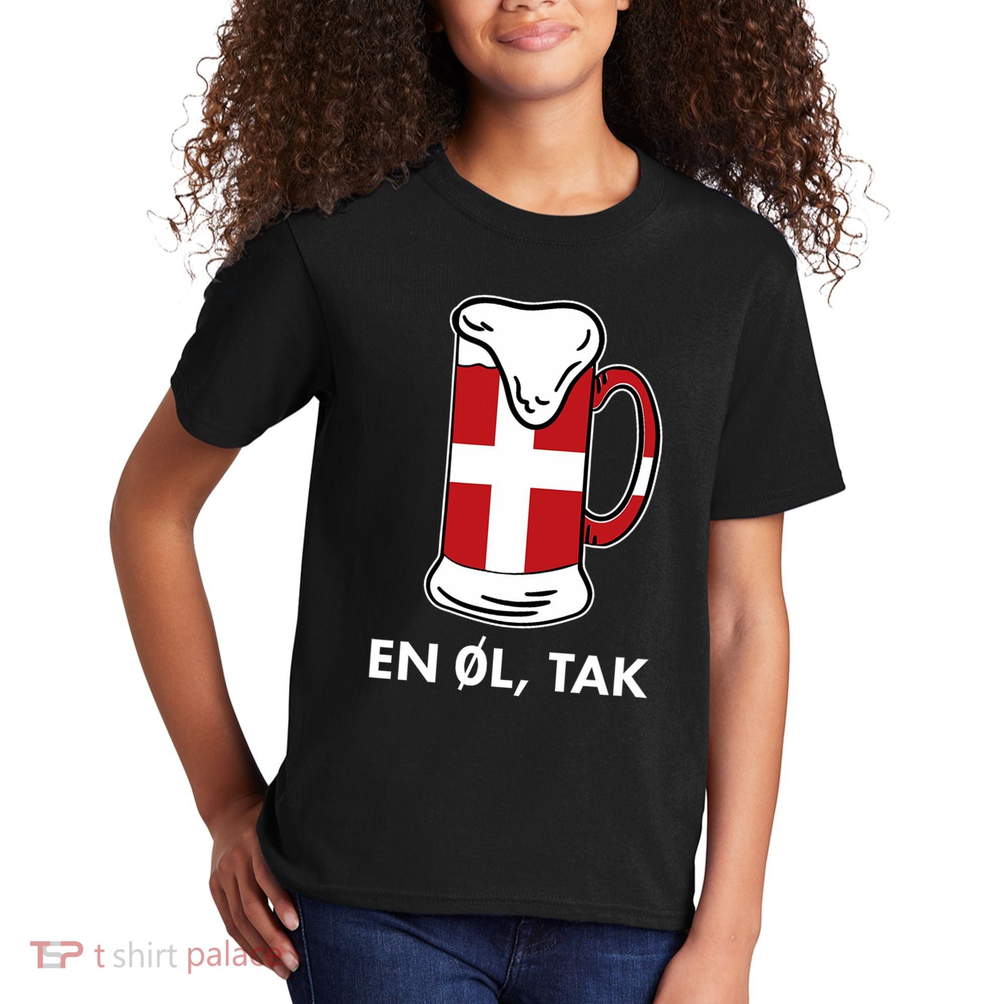 En Ol Tak Denmark Scandinavia Countries Copenhagen Danish Kids T-Shirt