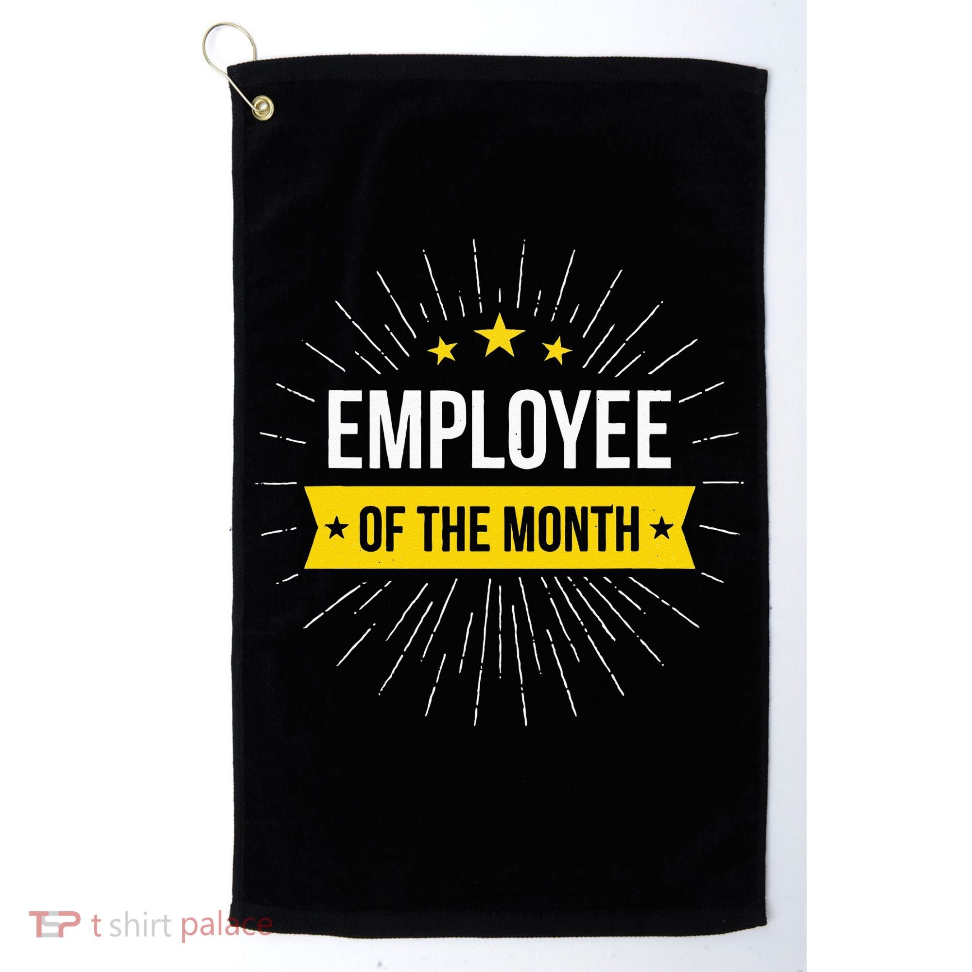 Employee Of The Month Golf Towel
