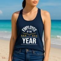 Employee Of The Year Boss Staff Employee Appreciation Women's Tank Top thumb 2