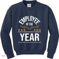 Employee Of The Year Boss Staff Employee Appreciation Kids Sweatshirt thumb 0