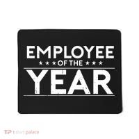 Employee Of The Year Funny For Staff Appreciation Mousepad thumb 0