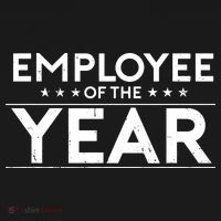 Employee Of The Year Funny For Staff Appreciation Mousepad thumb 1