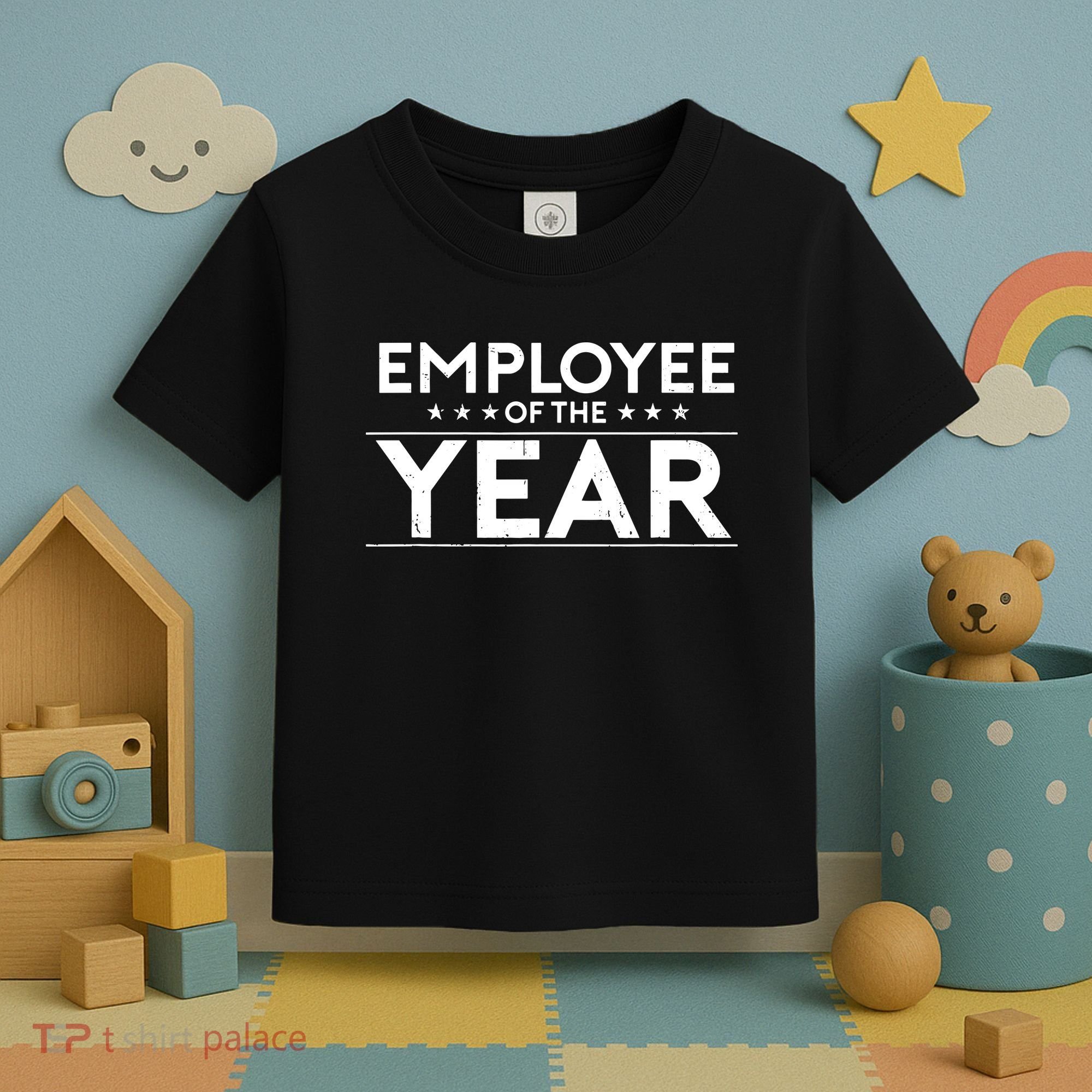 Employee Of The Year Funny For Staff Appreciation Toddler T-Shirt
