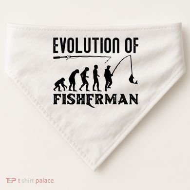 Evolution Of The Fishman Funny Fisherman USA-Made Doggie Bandana