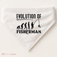 Evolution Of The Fishman Funny Fisherman USA-Made Doggie Bandana thumb 0