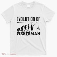 Evolution Of The Fishman Funny Fisherman T-Shirt thumb 0