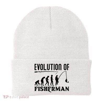 Evolution Of The Fishman Funny Fisherman Beanie