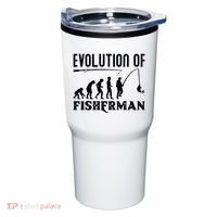 Evolution Of The Fishman Funny Fisherman Tumbler thumb 0