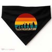 Evolution Of Tennis Retro Evolution Tennis USA-Made Doggie Bandana thumb 0