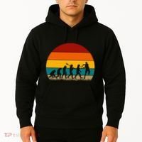 Evolution Of Tennis Retro Evolution Tennis Hoodie thumb 2