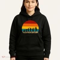 Evolution Of Tennis Retro Evolution Tennis Hoodie thumb 5