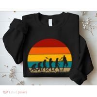Evolution Of Tennis Retro Evolution Tennis Sweatshirt thumb 2