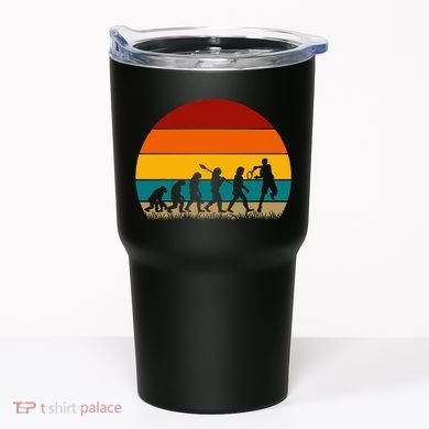 Evolution Of Tennis Retro Evolution Tennis Tumbler