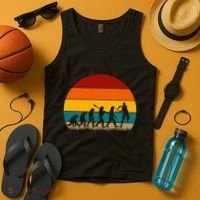 Evolution Of Tennis Retro Evolution Tennis Tank Top thumb 4