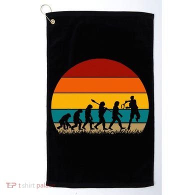 Evolution Of Tennis Retro Evolution Tennis Golf Towel