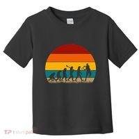 Evolution Of Tennis Retro Evolution Tennis Toddler T-Shirt thumb 0