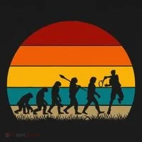 Evolution Of Tennis Retro Evolution Tennis Women's T-Shirt thumb 6