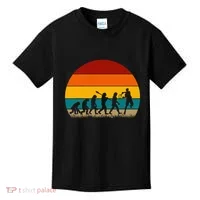 Evolution Of Tennis Retro Evolution Tennis Kids T-Shirt thumb 0