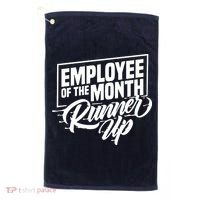 Employee Of The Month Runner Up Golf Towel thumb 0