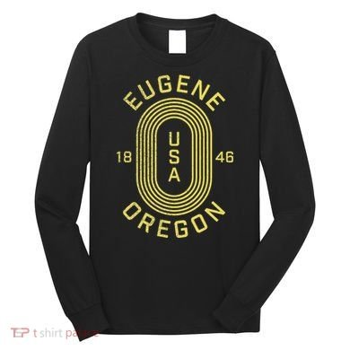 Eugene Oregon Usa Long Sleeve Shirt
