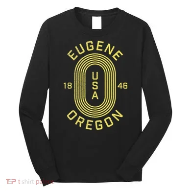 Eugene Oregon Usa Long Sleeve Shirt