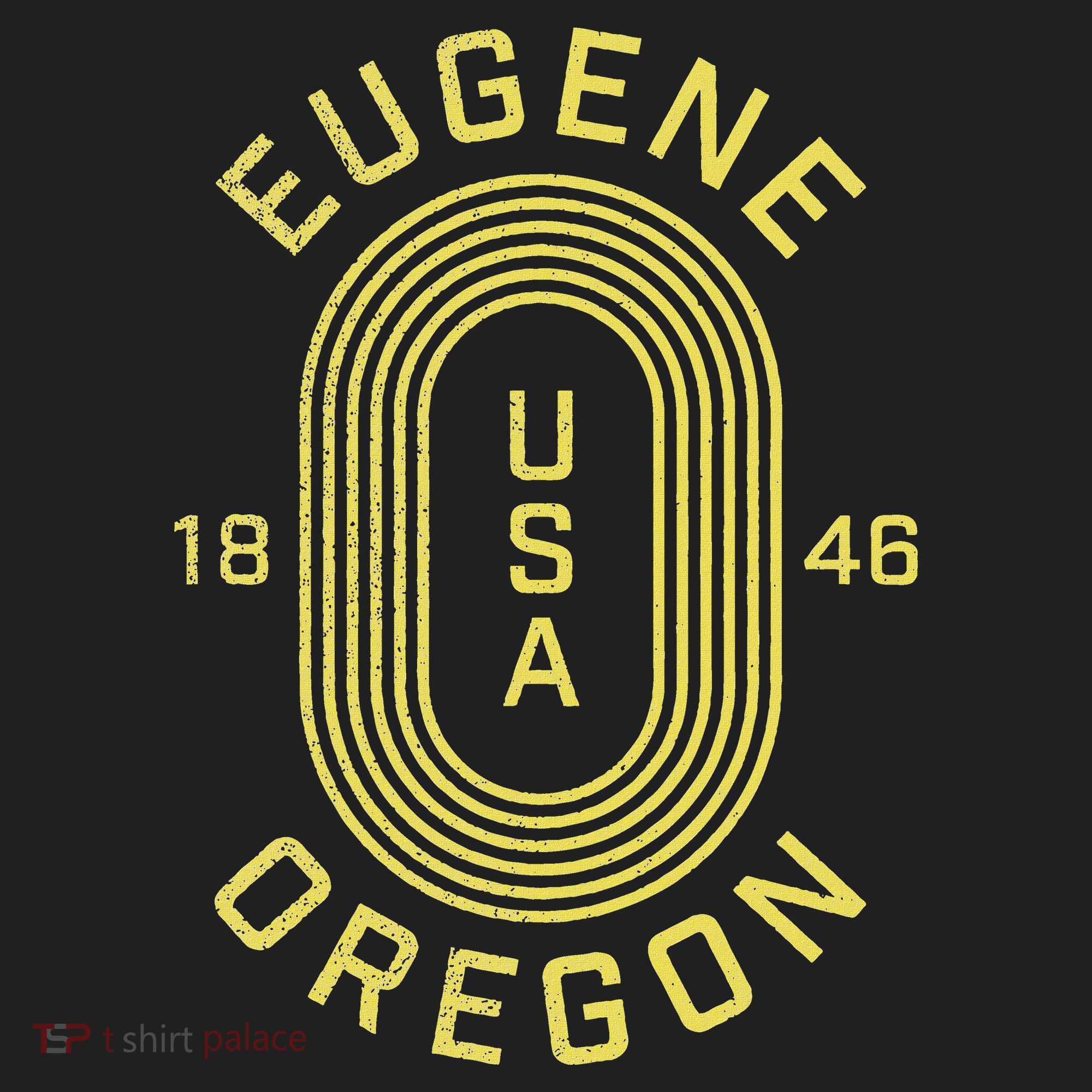 Eugene Oregon Usa Golf Towel