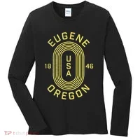 Eugene Oregon Usa Women's Long Sleeve Shirt thumb 0