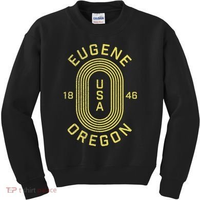 Eugene Oregon Usa Kids Sweatshirt