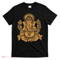 Elephant Om Yoga Ganesha Indian God Ganesh Chaturthi Asian T-Shirt thumb 0