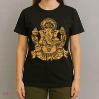 Elephant Om Yoga Ganesha Indian God Ganesh Chaturthi Asian T-Shirt thumb 4