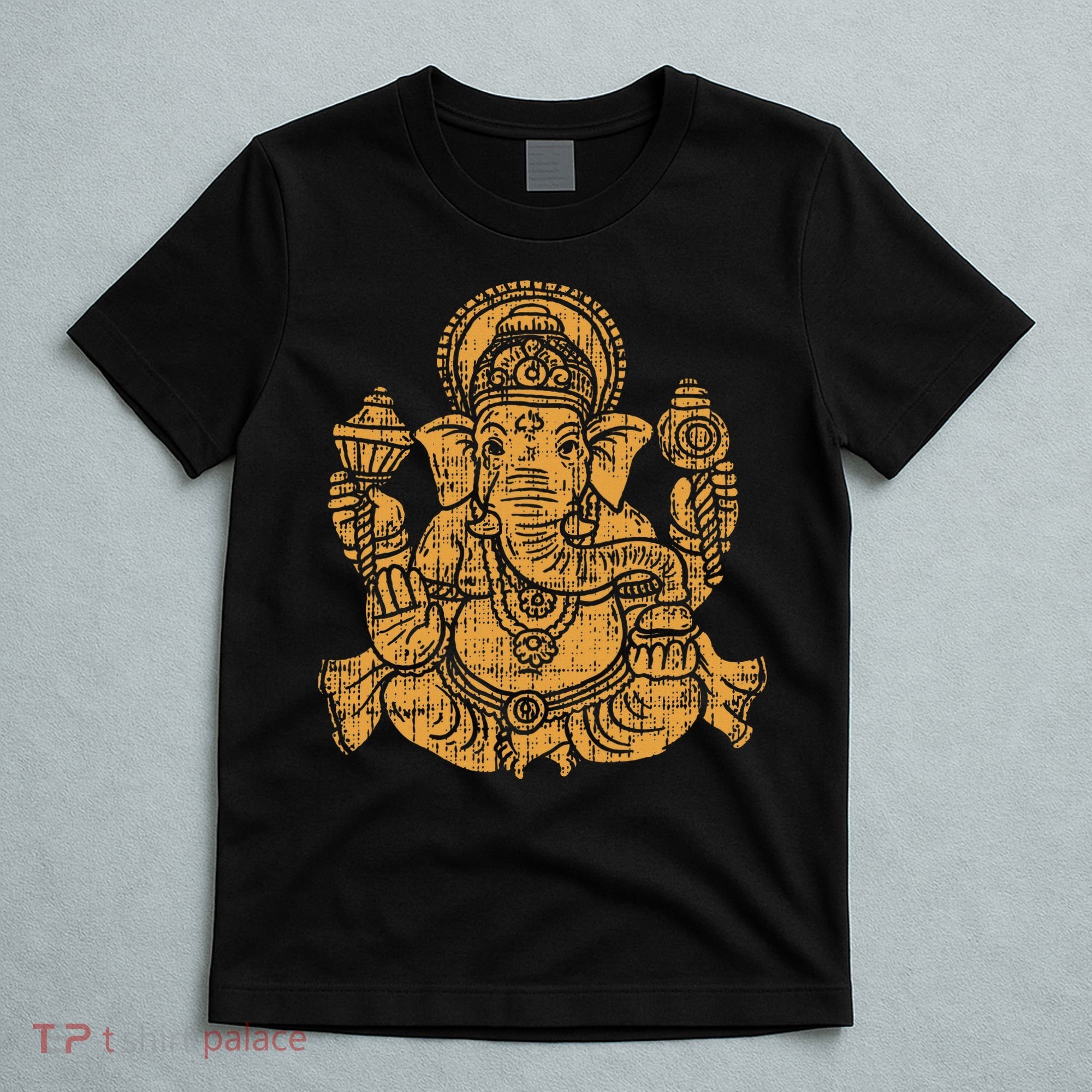 Elephant Om Yoga Ganesha Indian God Ganesh Chaturthi Asian T-Shirt