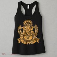 Elephant Om Yoga Ganesha Indian God Ganesh Chaturthi Asian Women's Tank Top thumb 3