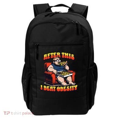 Eat Pizza And Beat Obesity Backpack