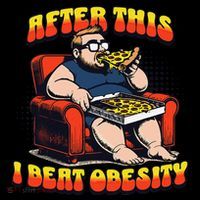 Eat Pizza And Beat Obesity Coffee Mug thumb 5