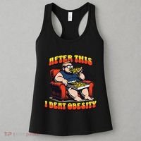 Eat Pizza And Beat Obesity Women's Tank Top thumb 3