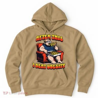 Eat Pizza And Beat Obesity Hoodie