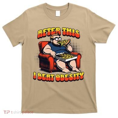 Eat Pizza And Beat Obesity T-Shirt