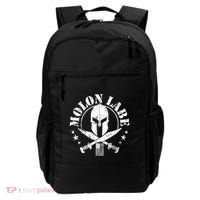 Epic Patriotic American Flag Molon Labe Spartan Military Funny Gift Backpack thumb 0