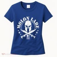 Epic Patriotic American Flag Molon Labe Spartan Military Funny Gift Women's T-Shirt thumb 0