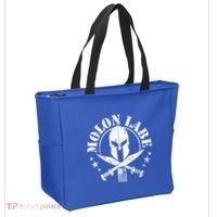 Epic Patriotic American Flag Molon Labe Spartan Military Funny Gift Tote Bag thumb 2