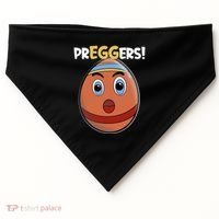 Easter Pregnancy Announcet Egg Expecting Mom Dad Preggers Gift USA-Made Doggie Bandana thumb 0