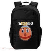 Easter Pregnancy Announcet Egg Expecting Mom Dad Preggers Gift Backpack thumb 0