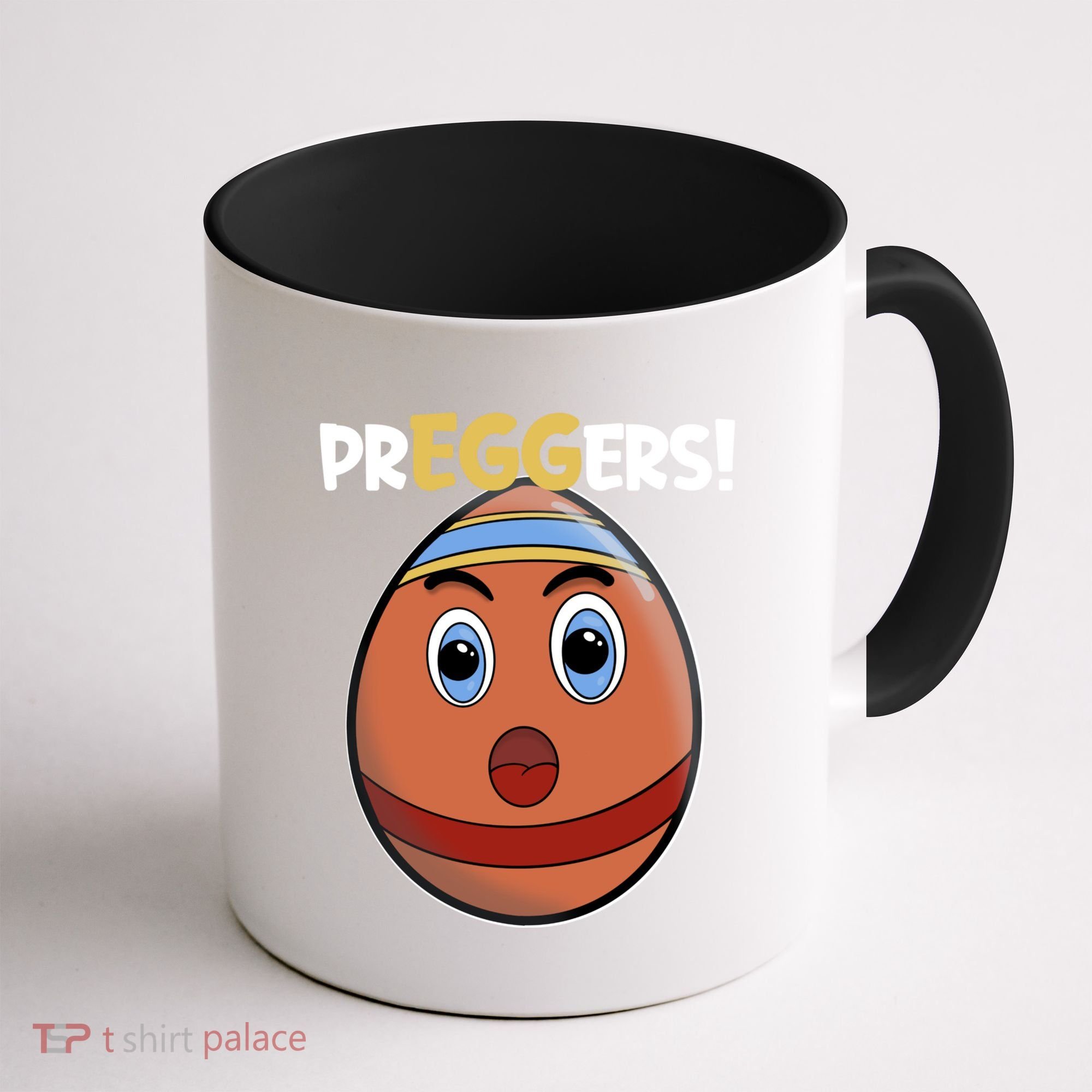 Easter Pregnancy Announcet Egg Expecting Mom Dad Preggers Gift Coffee Mug