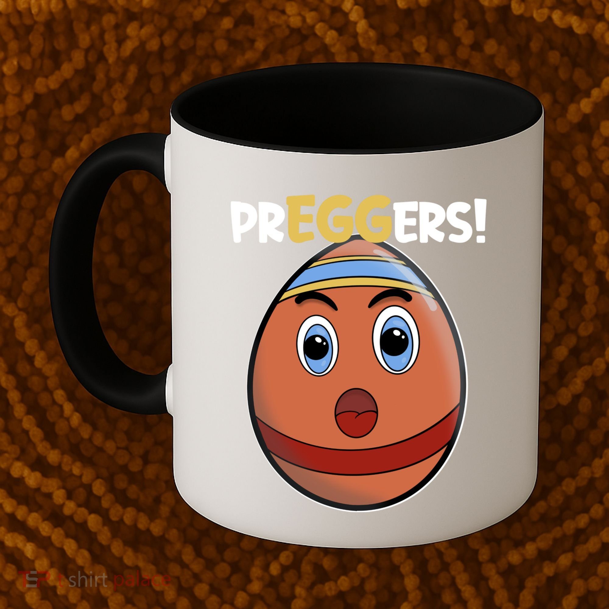 Easter Pregnancy Announcet Egg Expecting Mom Dad Preggers Gift Coffee Mug