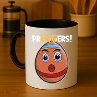 Easter Pregnancy Announcet Egg Expecting Mom Dad Preggers Gift Coffee Mug thumb 4