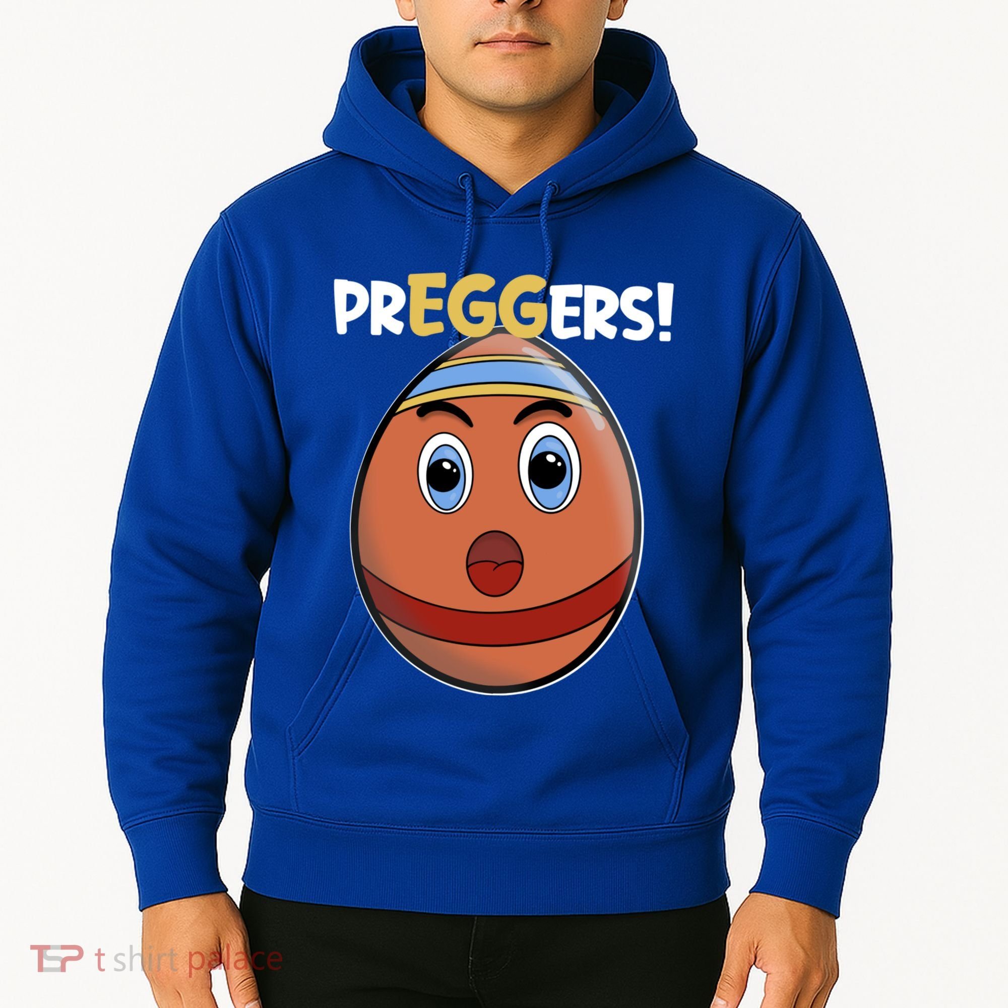 Easter Pregnancy Announcet Egg Expecting Mom Dad Preggers Gift Hoodie