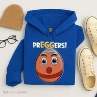 Easter Pregnancy Announcet Egg Expecting Mom Dad Preggers Gift Hoodie thumb 4