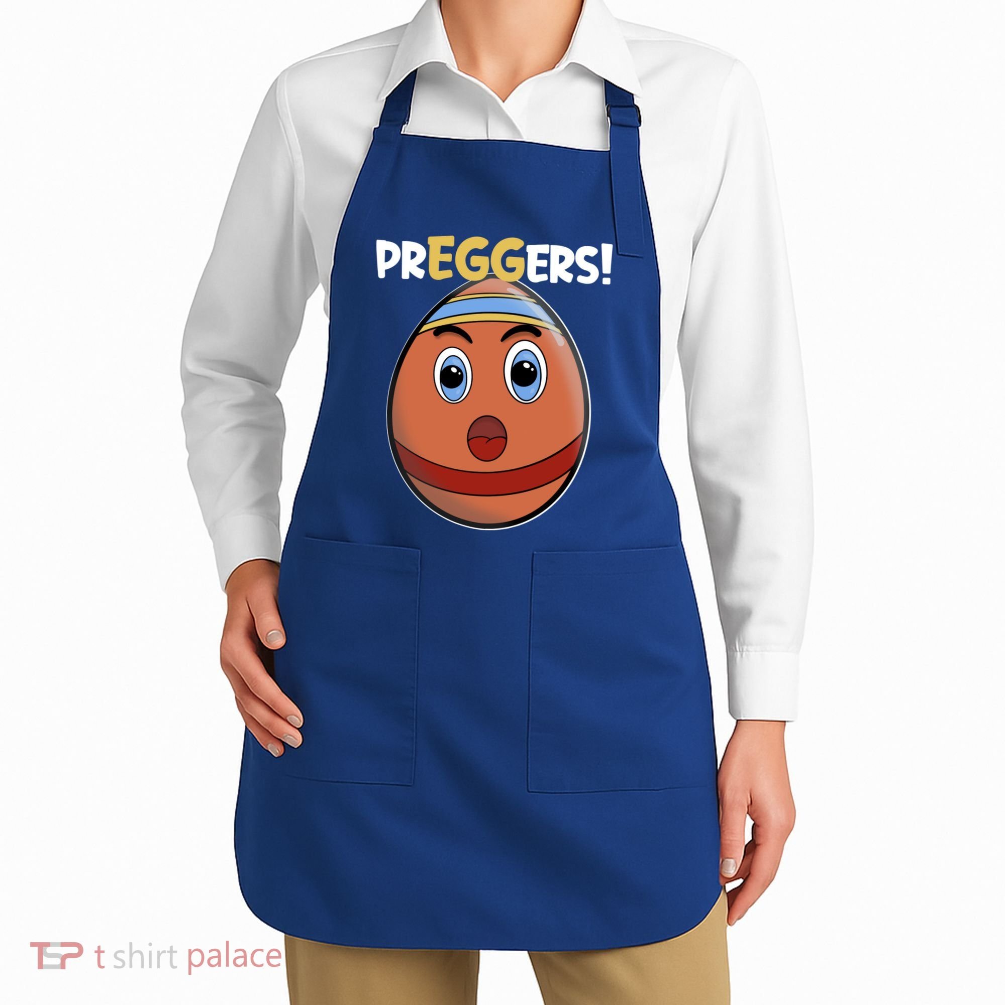Easter Pregnancy Announcet Egg Expecting Mom Dad Preggers Gift Apron