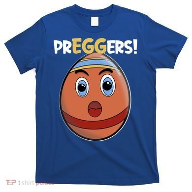 Easter Pregnancy Announcet Egg Expecting Mom Dad Preggers Gift T-Shirt